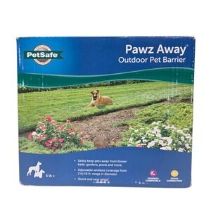 PetSafe Pawz Away Outdoor Pet Barrier Dog Brown Rock Wireless Static Fence